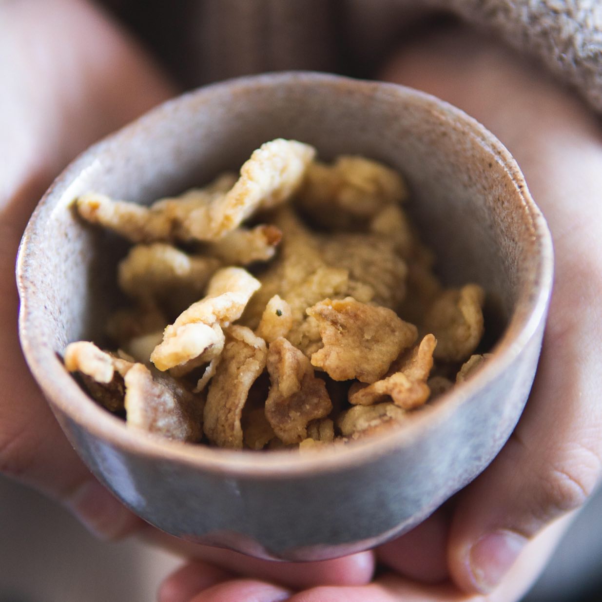 Crispy Oyster Mushroom Chips | Apple Cider