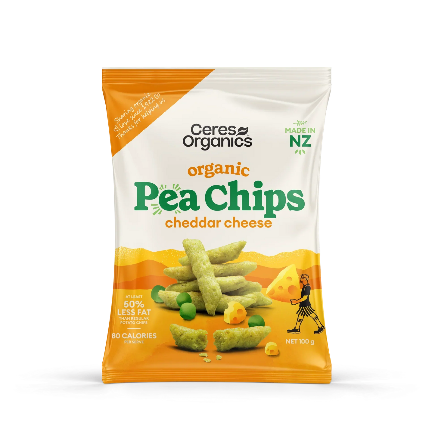 Pea Chips | Cheddar Cheese