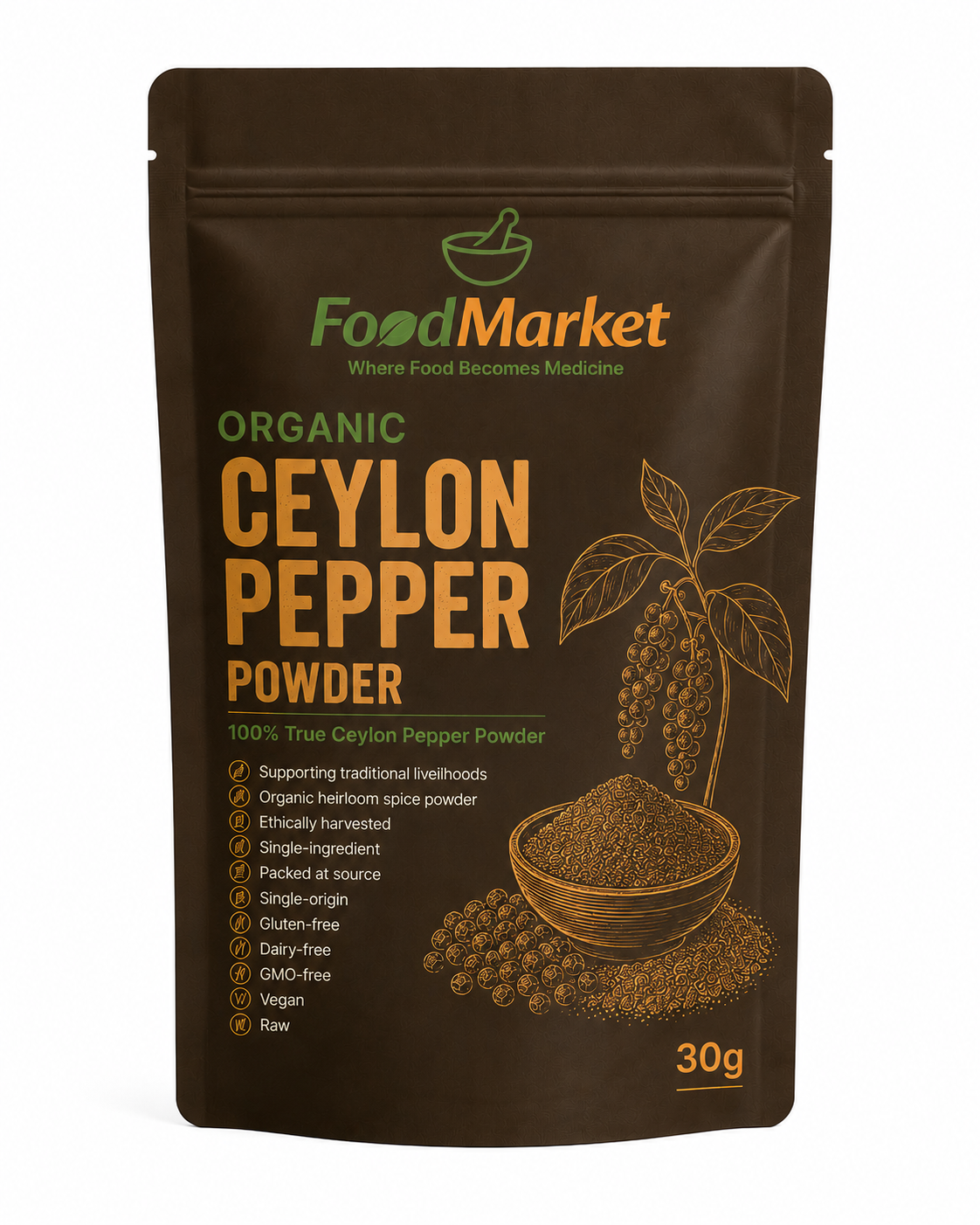 Organic Pepper Powder