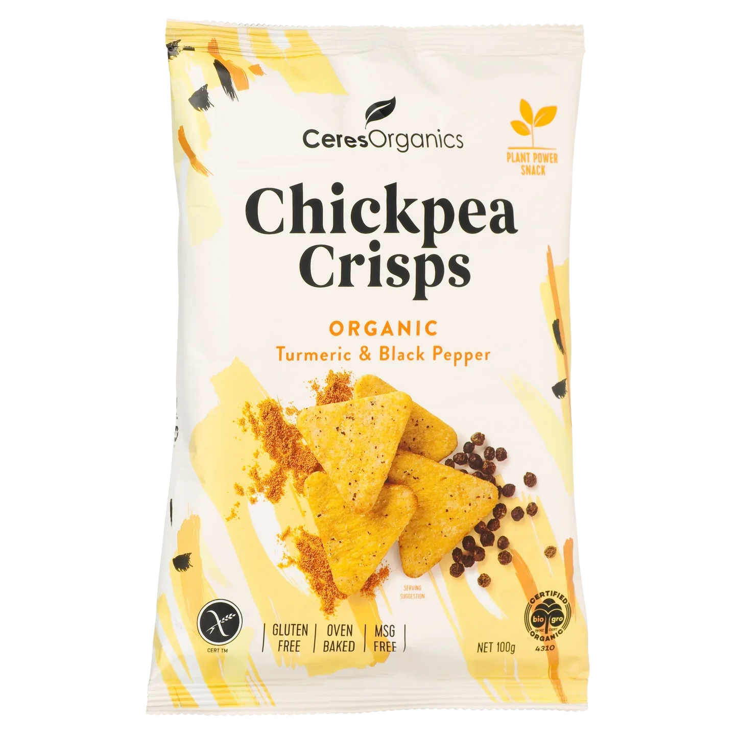 Chickpea Crisps | Turmeric & Black Pepper