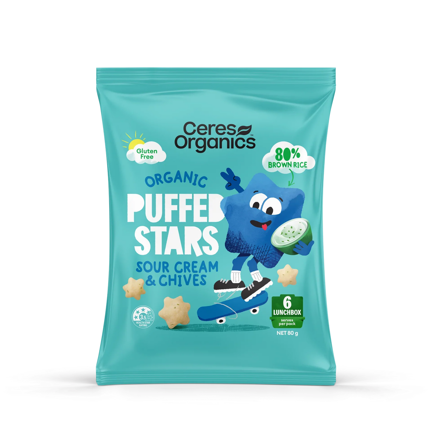 Puffed Stars | Sour Cream & Chives