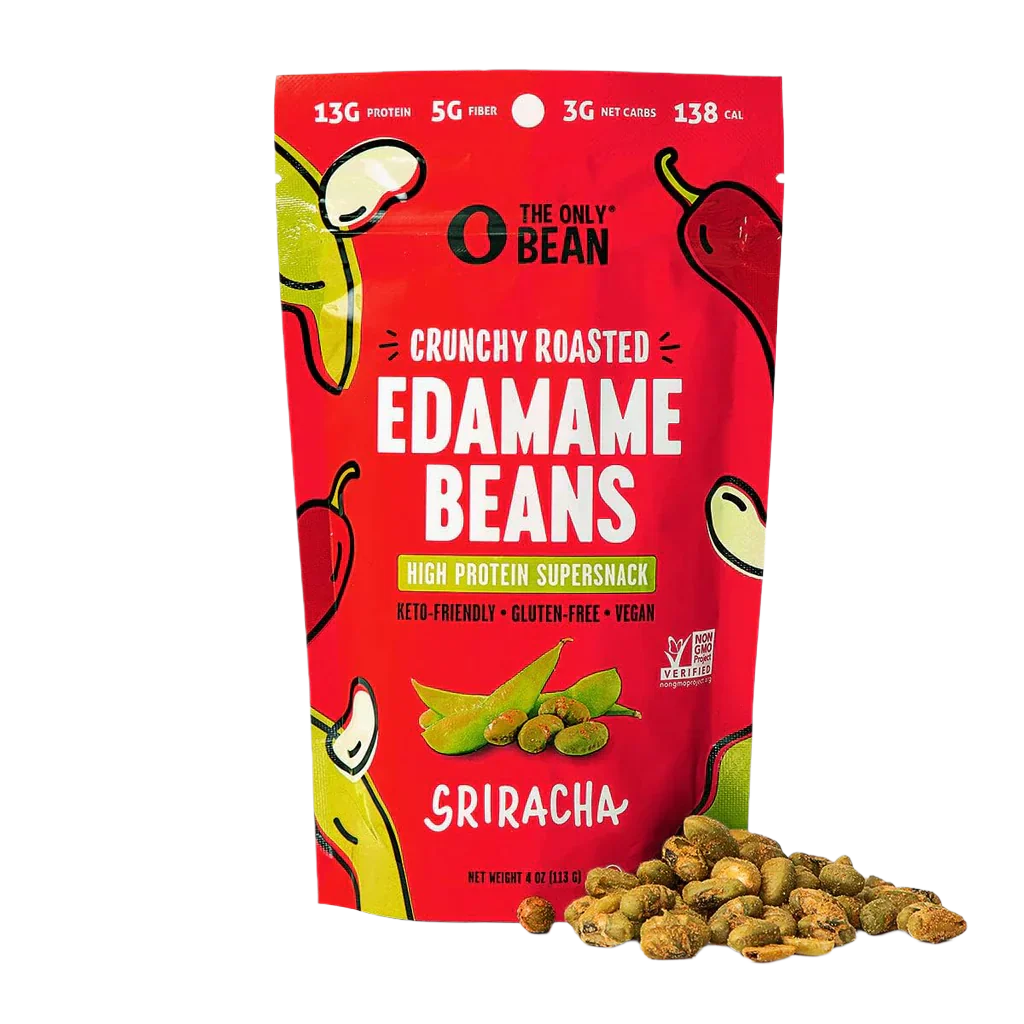 Crunchy Roasted Edamame Beans | Sriracha