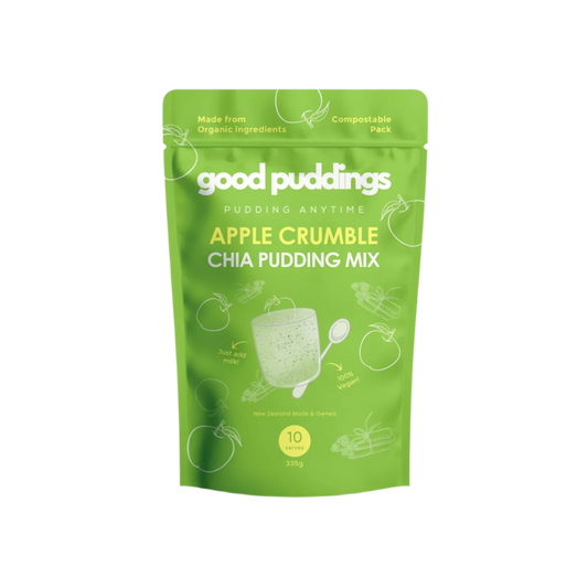 DIY Chia Pudding Mix | Apple Crumble