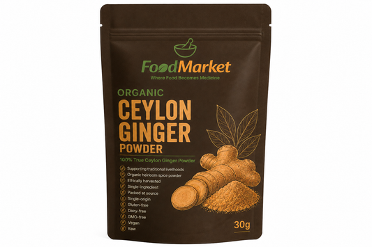 HEIRLOOM Organic Ceylon Ginger Powder (True Ceylon Origin)