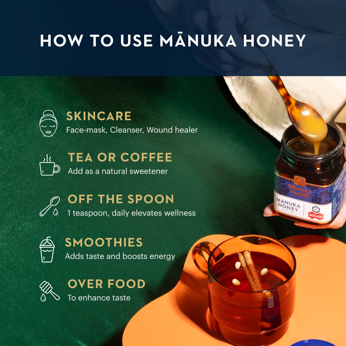 Original MGO 400+ Manuka Honey NZ