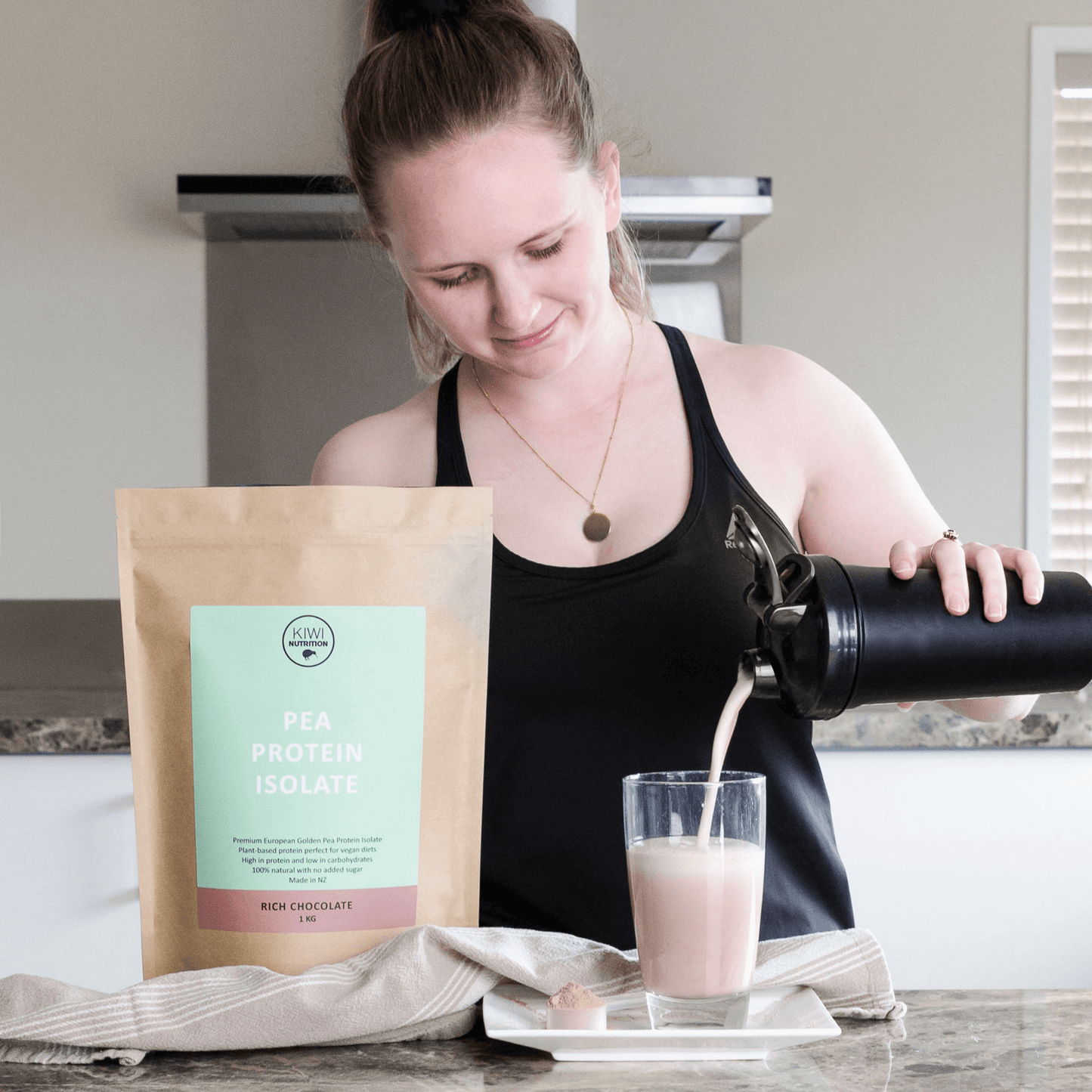 Pea Protein Powder - Chocolate 1kg
