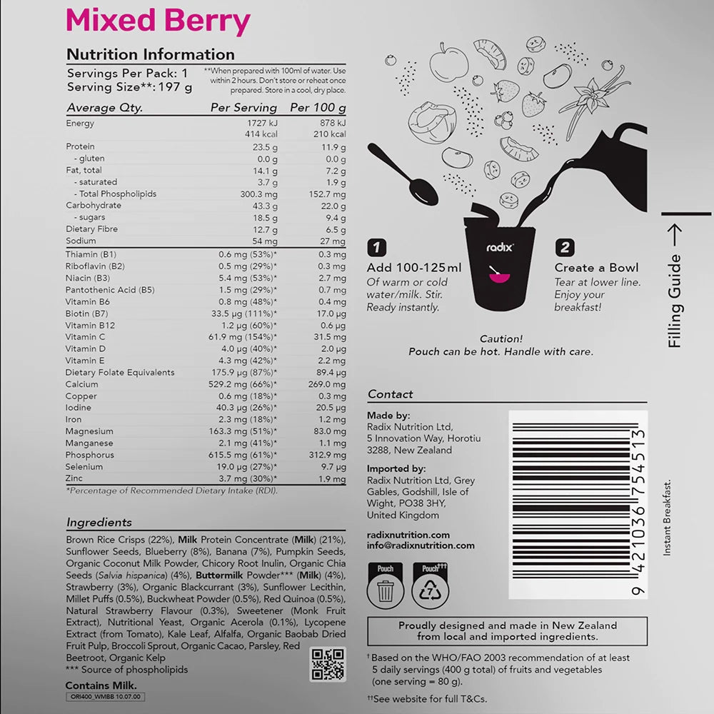 Original Dairy Breakfast