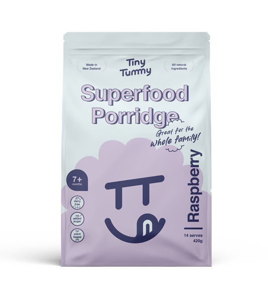 DIY Superfood Porridge Mix | Raspberry