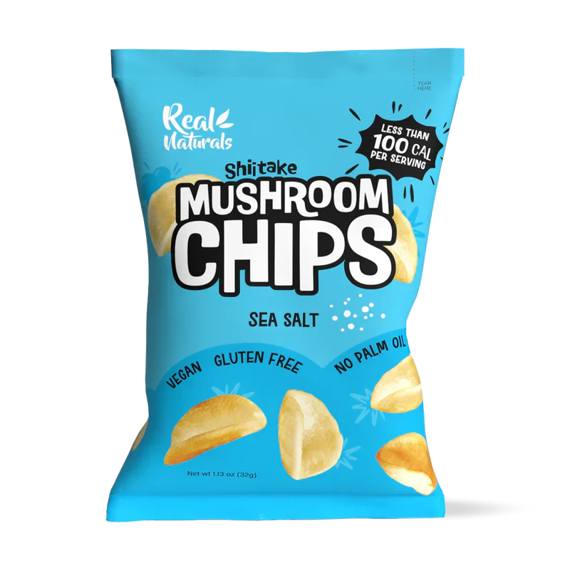 Shiitake Mushroom Chips | Sea Salt