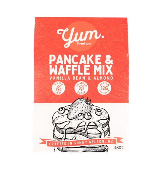 DIY Pancake + Waffle Mix | Vanilla Bean & Almond