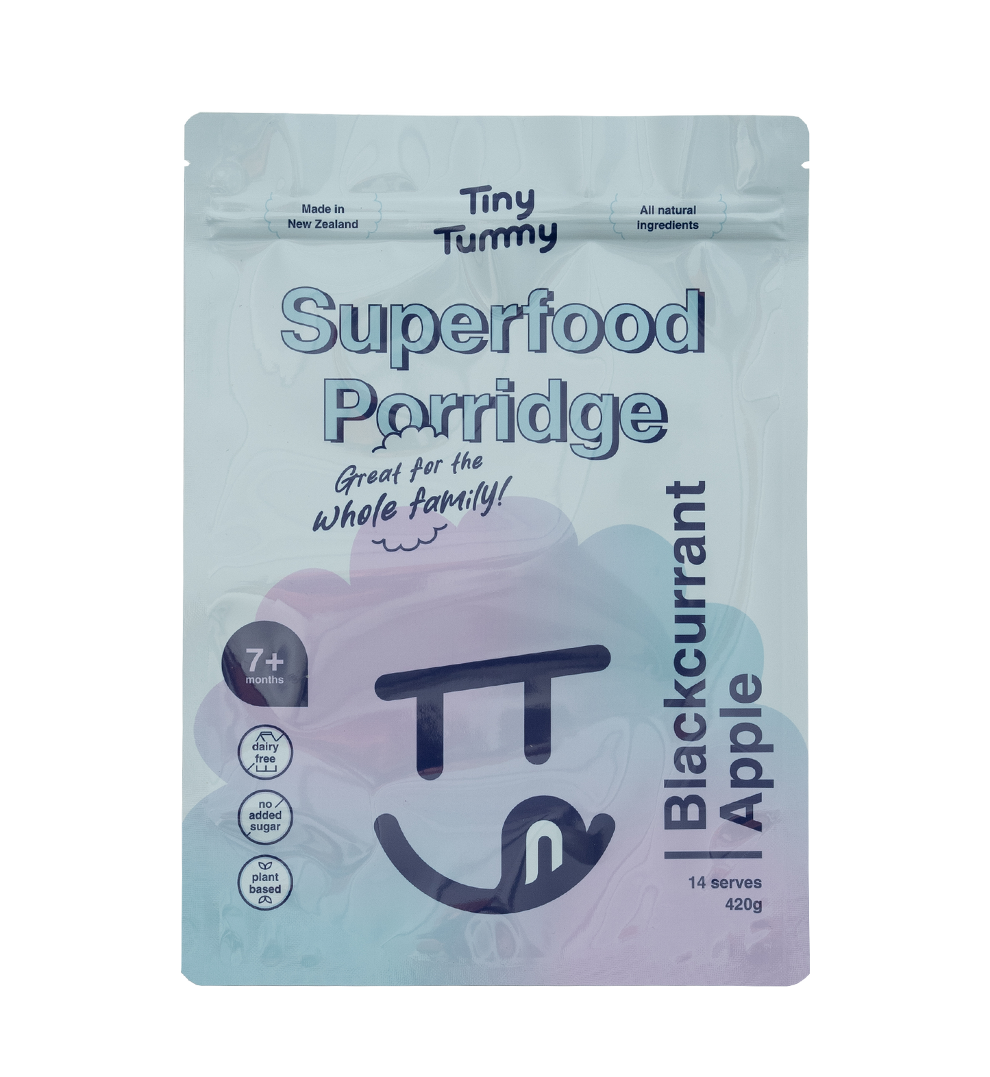DIY Superfood Porridge Mix | Blackcurrant Apple