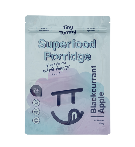 DIY Superfood Porridge Mix | Blackcurrant Apple