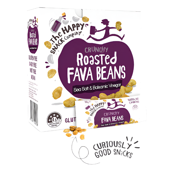 Roasted Fava Beans | Sea Salt & Balsamic