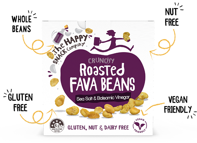 Roasted Fava Beans | Sea Salt & Balsamic